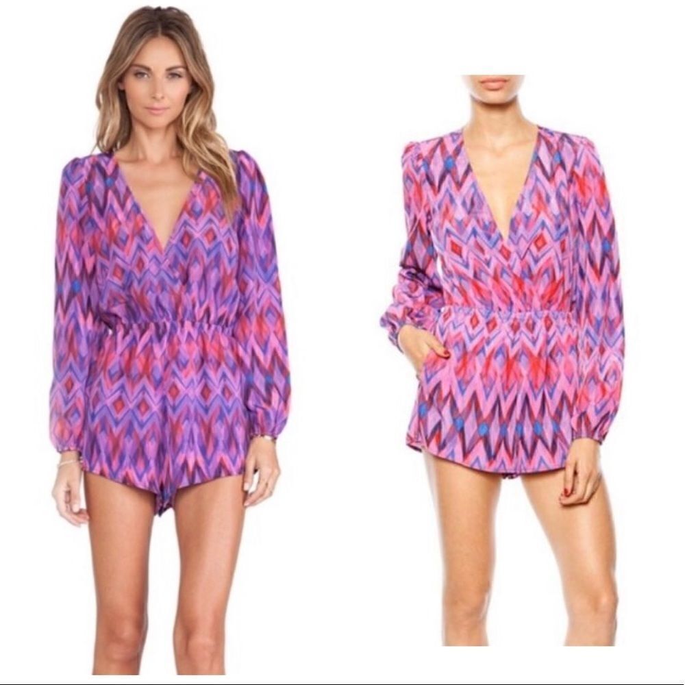 Lovers + Friends Monday to Friday Romper XSMALL